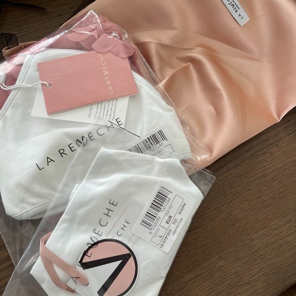 Le Reveche White Floral Bikini Swimsuit from Italy - Picture 2 of 7